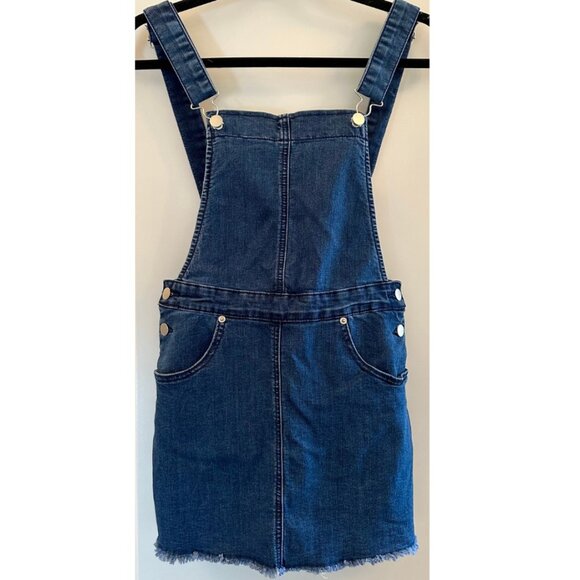 FOREVER 21 - Denim Skirt Overalls - Picture 1 of 3